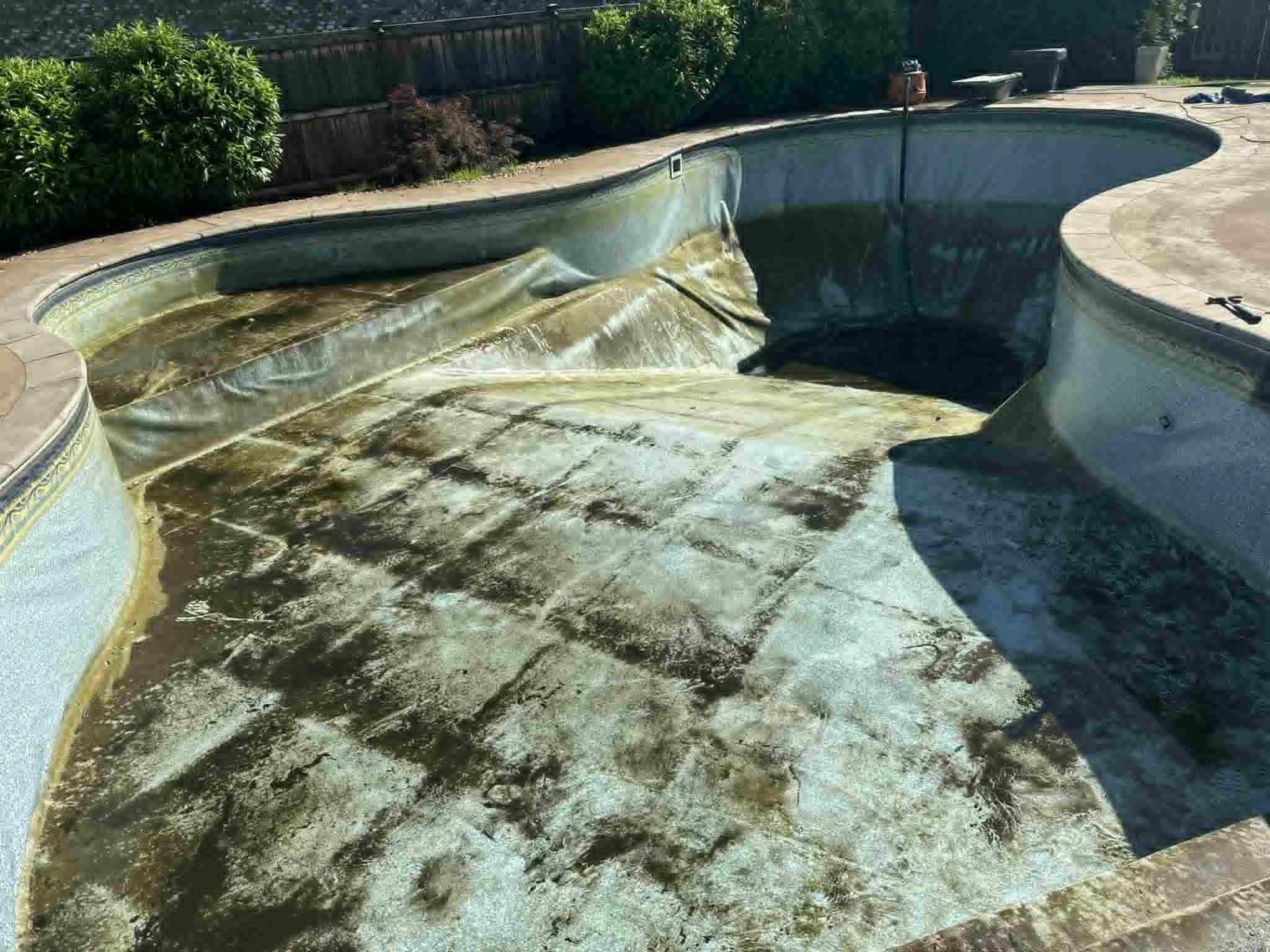 Before liner installation picture