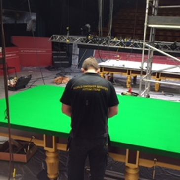 fitting a snooker table