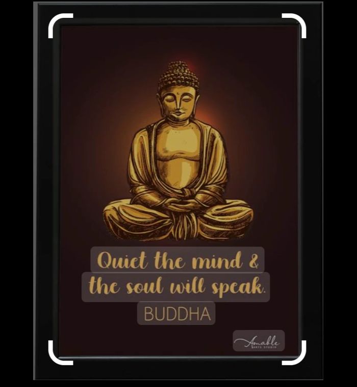 Lord Budhdha the Enlightenment, an aura of knowledge and wisdom,