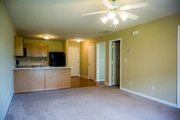 Ample living space in the apartments at Cardinal Creek apartments in Elizabethtown, KY