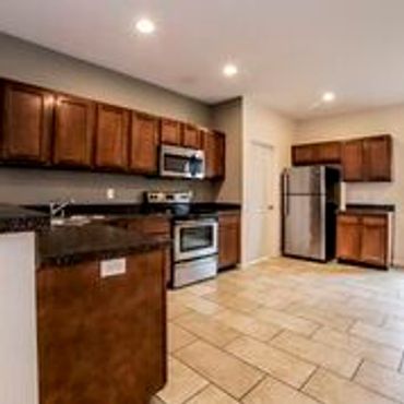 Ample and renovated kitchen at Highland Meadows in Shepherdsville, Kentucky