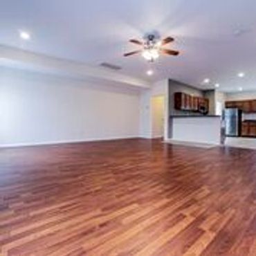 Ample living area in townhouse at Highland Meadows in Shepherdsville, Kentucky