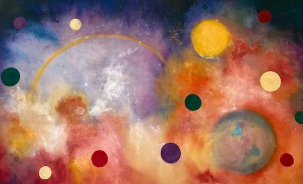 We Are Stardust 37x50 acrylic