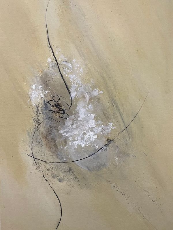 Impermanence in the Sand 24x30