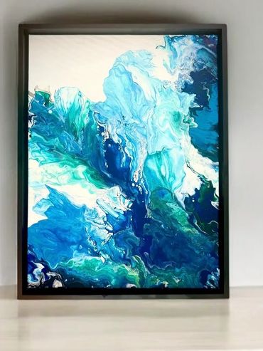 Hannukah gift ideas
Artistic flow design
Textured fluid art
Home decor ideas
Contemporary fluid art