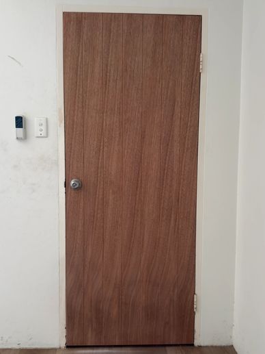 Panelled door