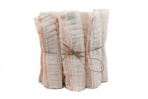 Unbleached, Cotton, Cloth, Pre-fold diapers