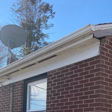 Soffit and fascia replacement in Munster, Indiana
