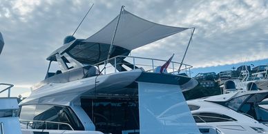 Boat shade covers