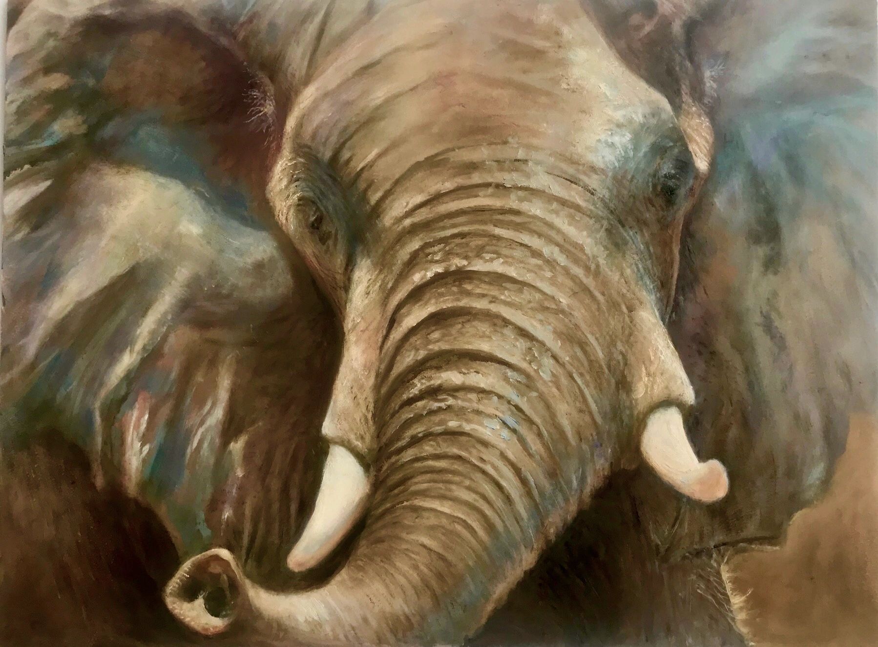 "Tuskaloosa"
24"x 18"
Oil on panel