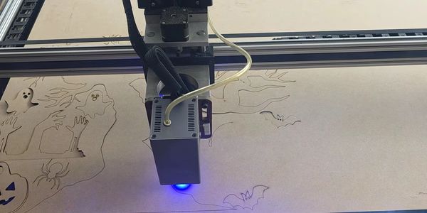 Láser para grabado en MDF