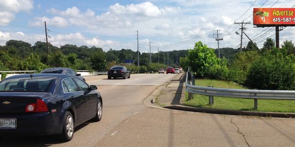 Chattanooga Billboard, Roadside Billboard, Chattanooga, Tennessee, outdoor advertising.
