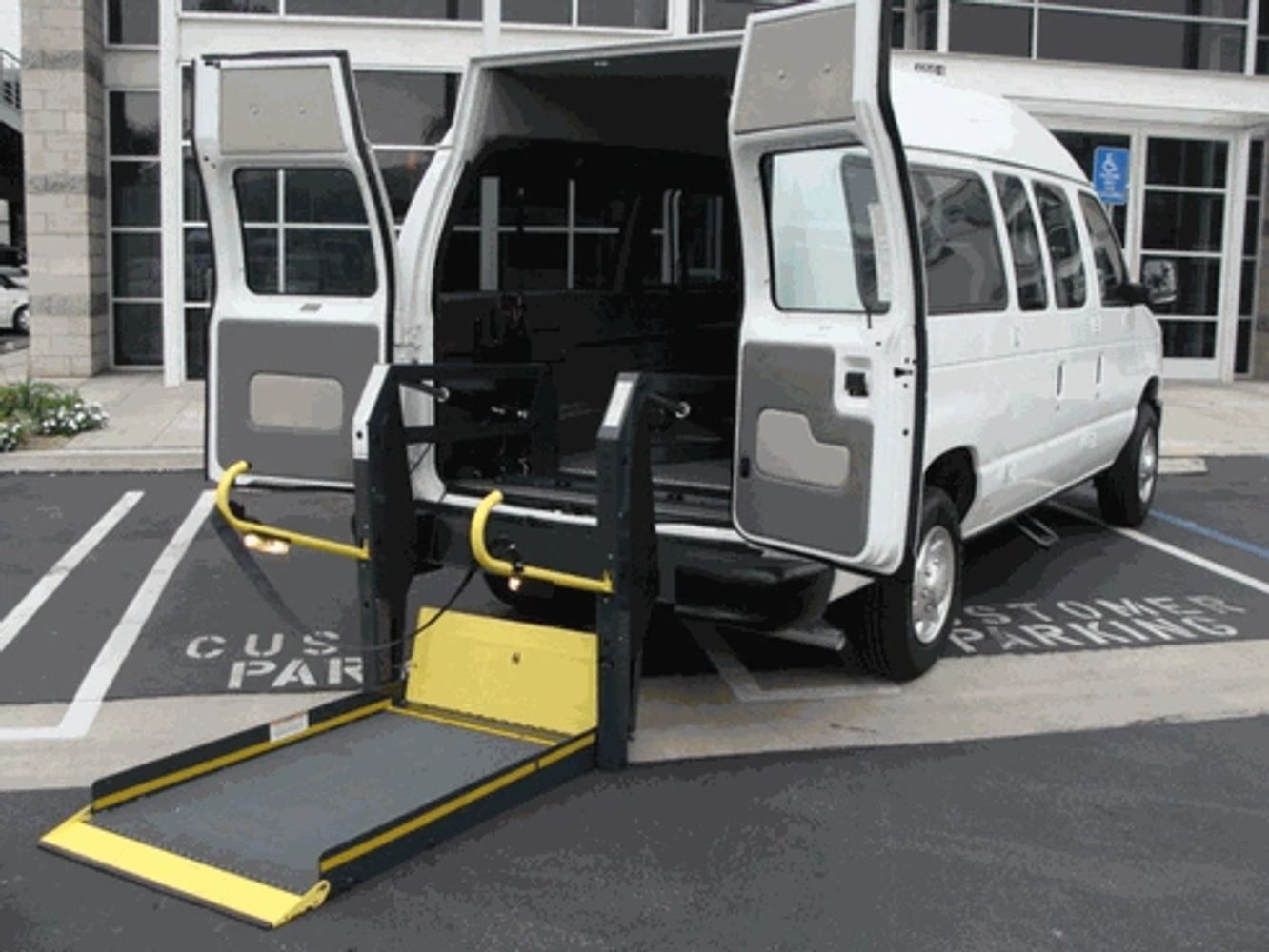 Wheelchair Van with lift