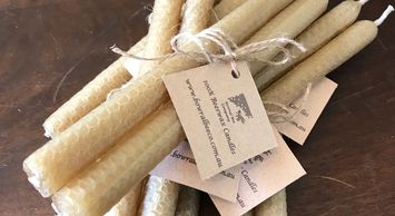 Beautiful Beeswax Candles