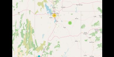 DataCenters.com map.