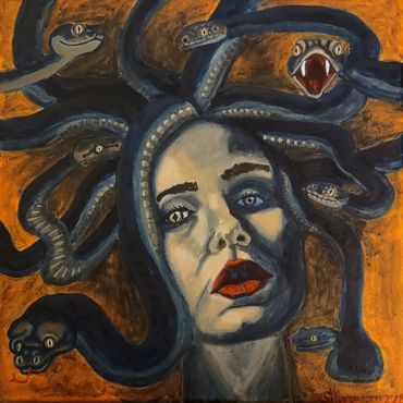 Beautifully Misunderstood, 12x12, Acrylic on Canvas, Only Available in Prints