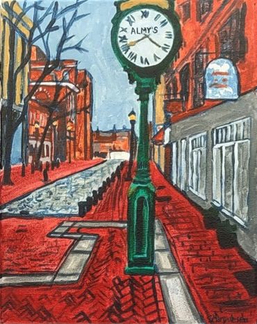 Almy of Salem, 8x10, Acrylic on Canvas