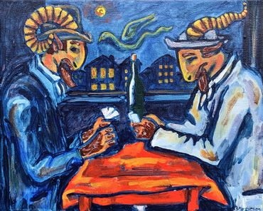 Goatmen Card Players