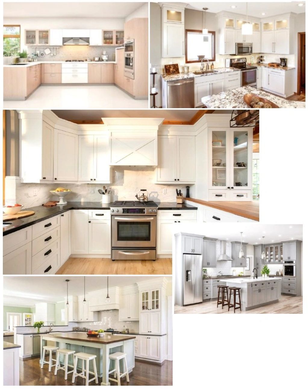 Armários de cozinha de madeira