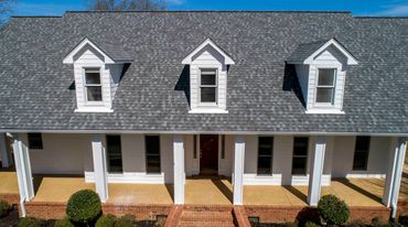 High-quality shingle roof installation for a modern residential property