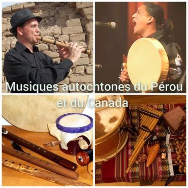 Musiques autochtones du Pérou et du Canada
