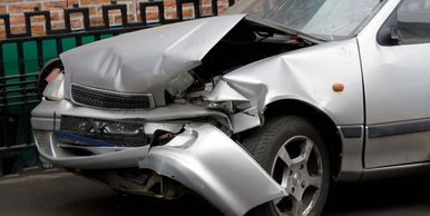 car wreak, body damage, rust spots. collision, insurance, 