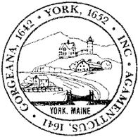 York, Maine crest