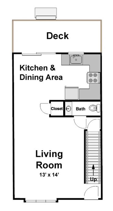 First floor diagram