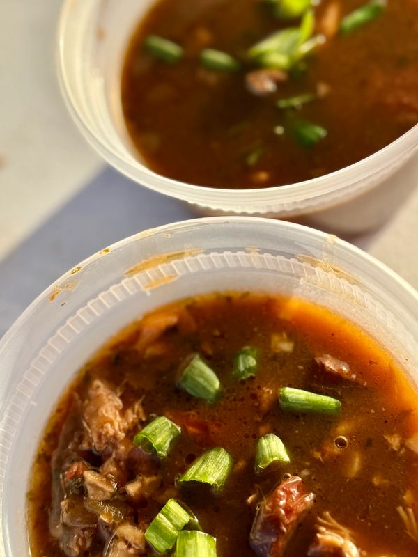 Chicken & sausage Gumbo