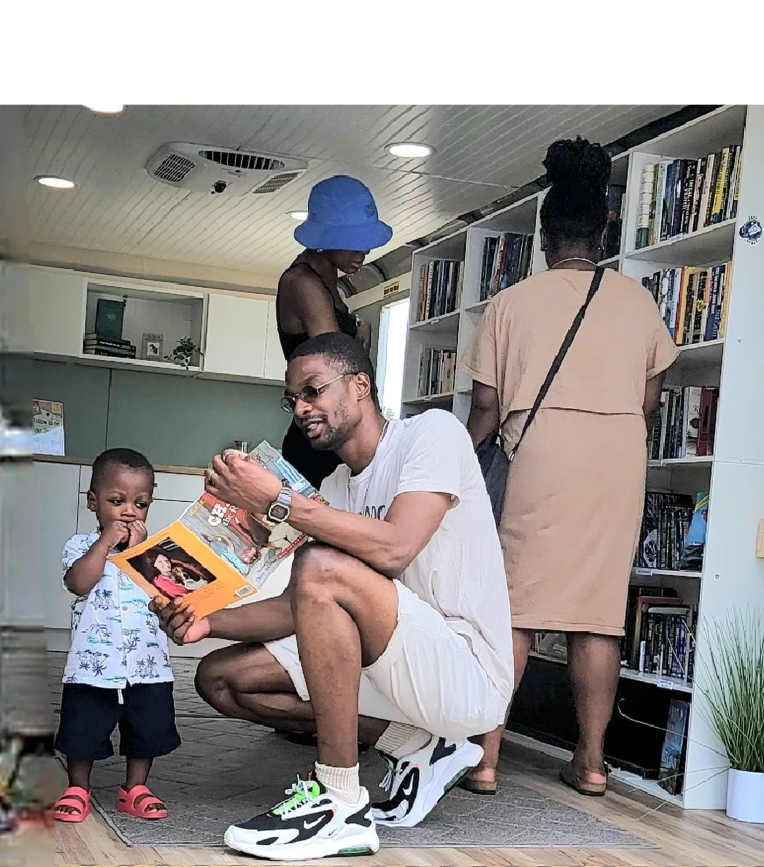 Adults are the best molders of future readers!