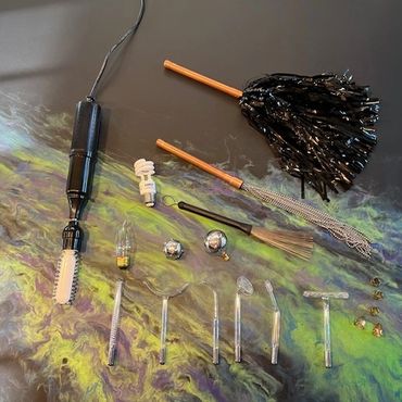 Just a few of Master Nick's Electrodes.