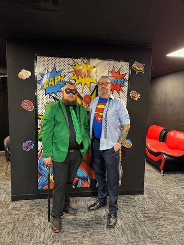 Master Nick & Loki on Superhero Night at Club Tempted