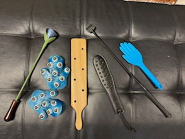 Implements used on Chris