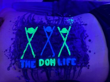 Wax Logo done by Sir Dante with model Zorra