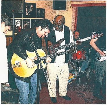 Charlie Hamill sitting in with the Nightcrawlers, 2006, Spikes in Roanoke VA