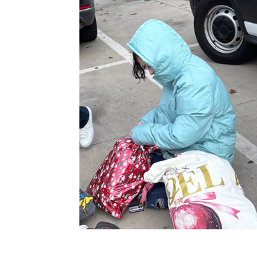 We were able to bless pre teen and teen girls with coats and essentials.