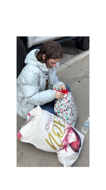 We were able to bless pre teen and teen girls with coats and essentials.
