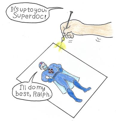covid comic crusaders richard rose author cartoon series coronavirus chicago superdoc infecto