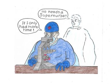 covid comic crusaders richard rose author cartoon series coronavirus chicago superdoc infecto