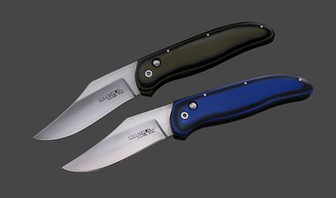 Timber Rattler automatics with with hand rubbed finish blades by Robert Champion