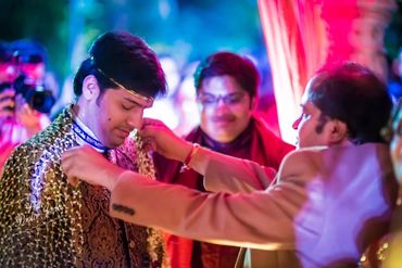 Pellipoolajada_NettedMallepoovuShawl_Tirupati:Netted Mallepoovu Shawl to welcome groom