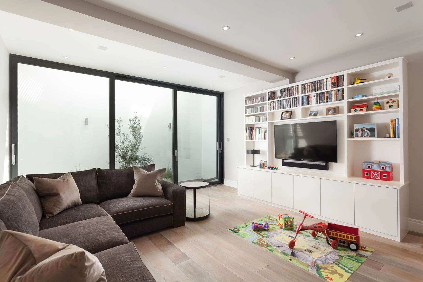 Hackney, East London Construction basement extension by our team of trusted London builders.
