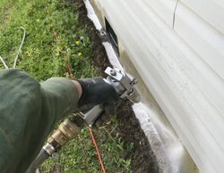 Exterior perimeter termite defense, termidor, termite control in wilmington