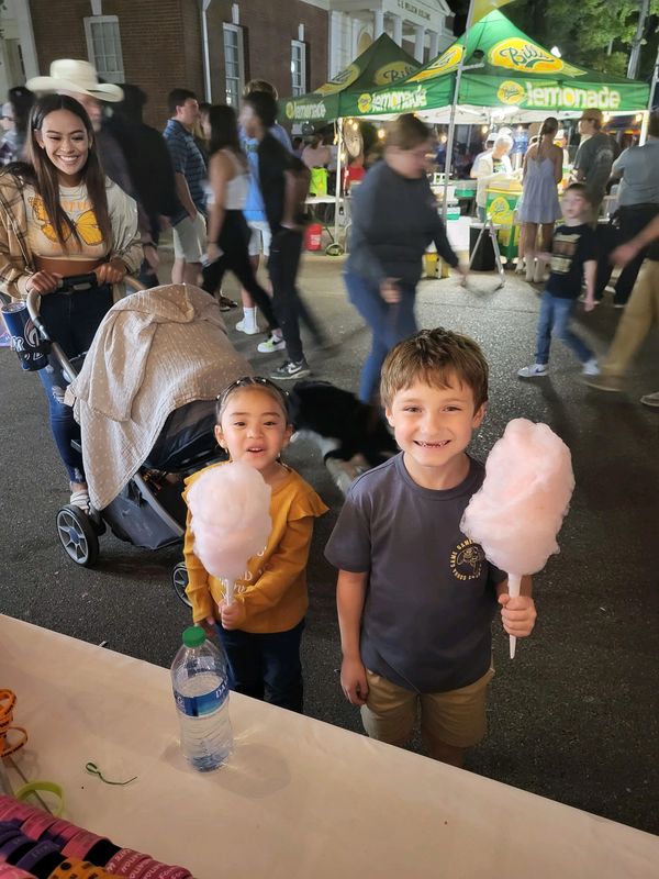 Cotton Candy Makes Everyone Smile.