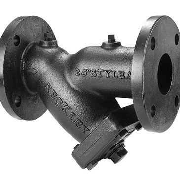 CAST IRON PIPELINE STRAINER
