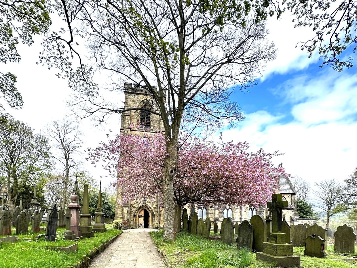 Christ Church, Mount Pellon, Halifax, HX2 OEF. David Ramanauskas attends this church most Sundays.