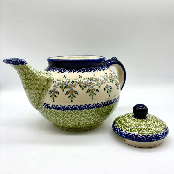 Polish Pottery tea pot