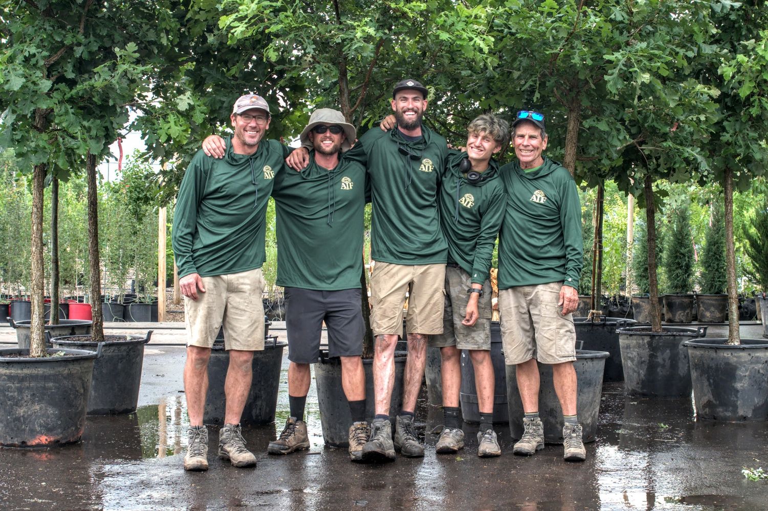 Our experienced nurserymen love to help our tree customers.