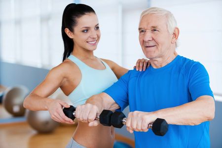 55plus Senior Fitness in home training in Dover Delaweare 55+ personal training