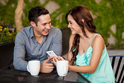 relationship coach, relationship coaching, marriage, happy couple, couple texting coach